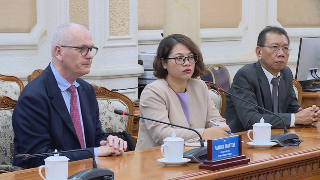 Lãnh đạo TP. Hồ Chí Minh tiếp Tập đoàn Informa Markets, thúc đẩy hợp tác đầu tư quốc tế - Ảnh 3.