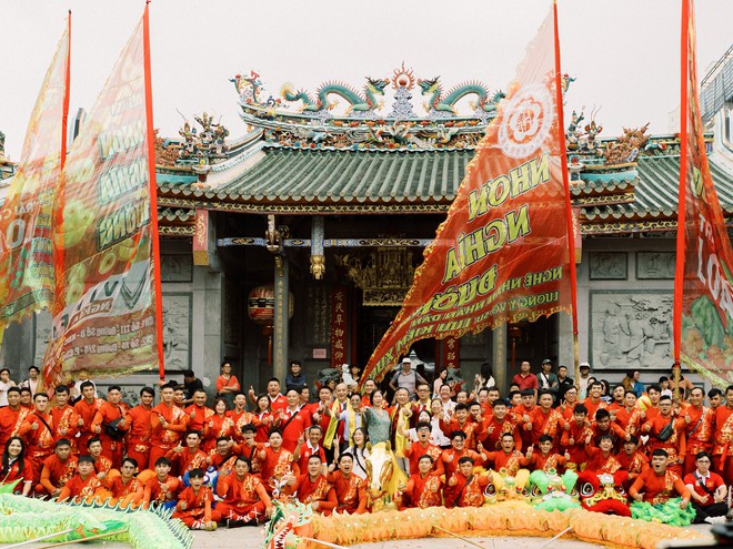 Đoàn Lân Sư Rồng Nhơn Nghĩa Đường kỉ niệm 90 năm thành lập - Ảnh 2.