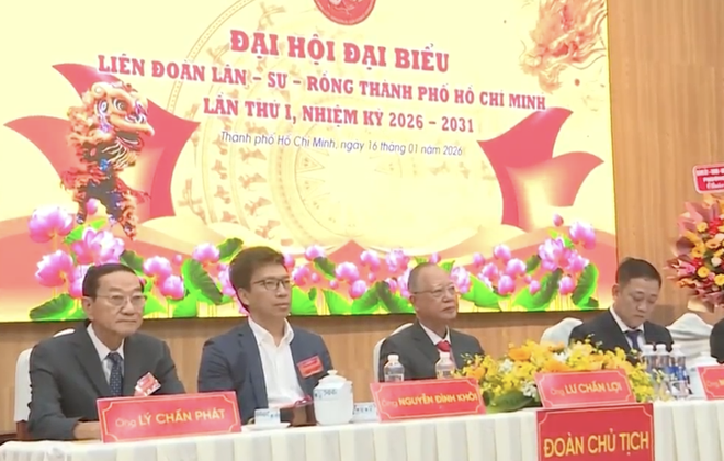 Đại hội Đại biểu Liên đoàn Lân Sư Rồng TP. Hồ Chí Minh nhiệm kì 2026-2030 - Ảnh 1.