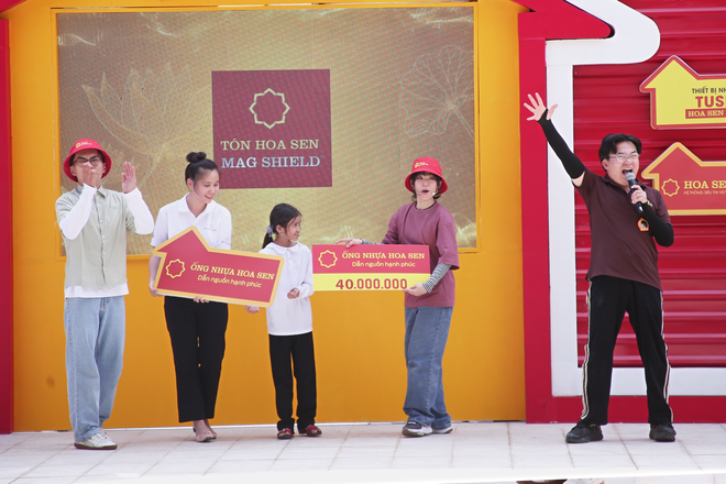 Hơn 500 triệu trao đến các em mồ côi trong "Mái ấm gia đình Việt" tập 54 - Ảnh 6.