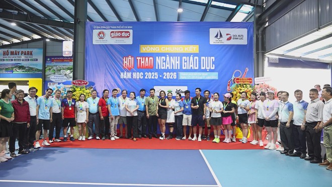 Hơn 600 vận động viên tranh tài tại vòng chung kết Hội thao ngành Giáo dục TP. Hồ Chí Minh - Ảnh 5.