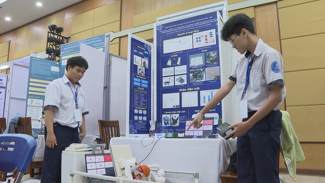 Nhiều dự án nghiên cứu đột phá tại vòng tuyển chọn Cuộc thi Khoa học kỹ thuật quốc gia - Ảnh 3.