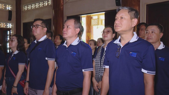 Chi bộ HTV-TMS tổ chức hành trình về nguồn tại Khu di tích Minh Đạm - Ảnh 4.