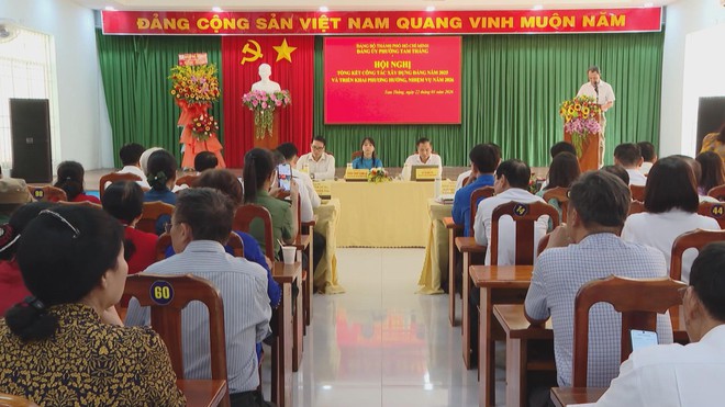 Đảng bộ phường Tam Thắng: Quyết tâm xây dựng tổ chức Đảng vững mạnh, toàn diện - Ảnh 1.