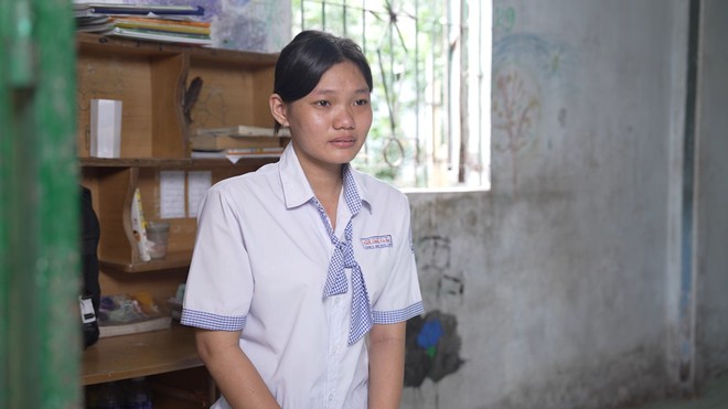 Như Ngọc mồ côi cha mẹ từ nhỏ, nương tựa ông bà già yếu để tiếp tục đến trường - Ảnh 6.