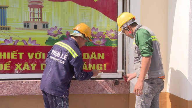 Chợ Bến Thành hoàn thiện chỉnh trang vượt tiến độ trước Tết - Ảnh 4.