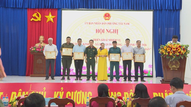 Phường Tây Nam triển khai nhiệm vụ phát triển kinh tế – xã hội năm 2026 - Ảnh 3.