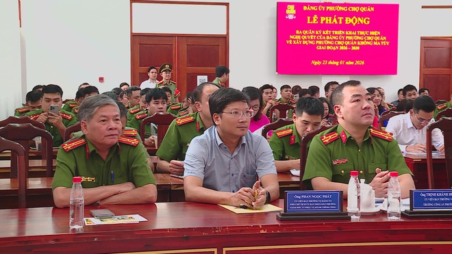 Phường Chợ Quán quyết tâm làm sạch địa bàn, xây dựng “Địa bàn không ma túy” giai đoạn 2026-2030 - Ảnh 2.