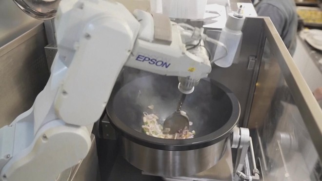 Trung Quốc thử nghiệm robot A.I ở nhà hàng - Ảnh 5.