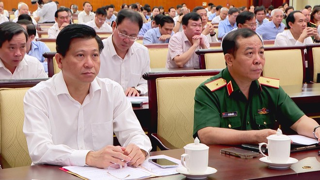 Hội nghị báo cáo viên Trung ương toàn quốc thông báo nhanh kết quả Đại hội XIV của Đảng - Ảnh 3.