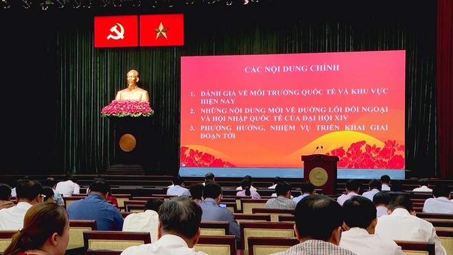 Hội nghị báo cáo viên Trung ương toàn quốc thông báo nhanh kết quả Đại hội XIV của Đảng - Ảnh 4.