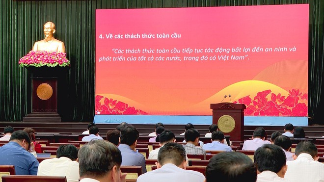 Hội nghị báo cáo viên Trung ương toàn quốc thông báo nhanh kết quả Đại hội XIV của Đảng - Ảnh 5.
