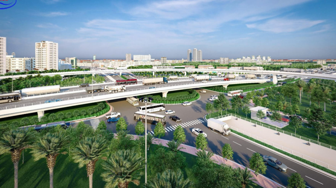 Đường nhánh N3 - Nút giao Mỹ Thủy sắp thông xe trước Tết, giảm áp lực cửa ngõ cảng Cát Lái- Ảnh 7. Đường nhánh N3 - Nút giao Mỹ Thủy sắp thông xe trước Tết, giảm áp lực cửa ngõ cảng Cát Lái- Ảnh 7.