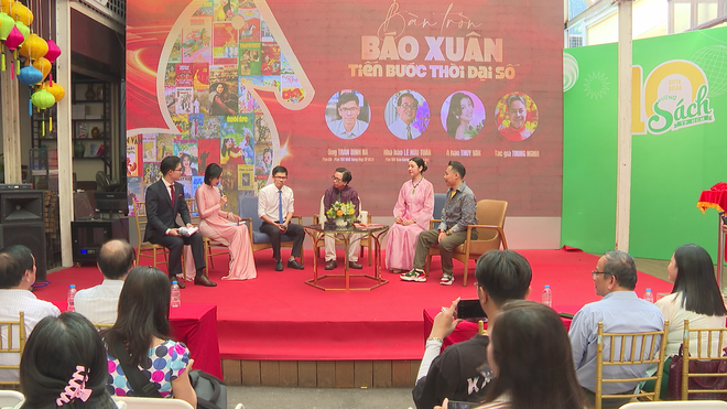 Triển lãm "Báo xuân tiến bước thời đại số" lan tỏa giá trị văn hóa báo chí- Ảnh 3.