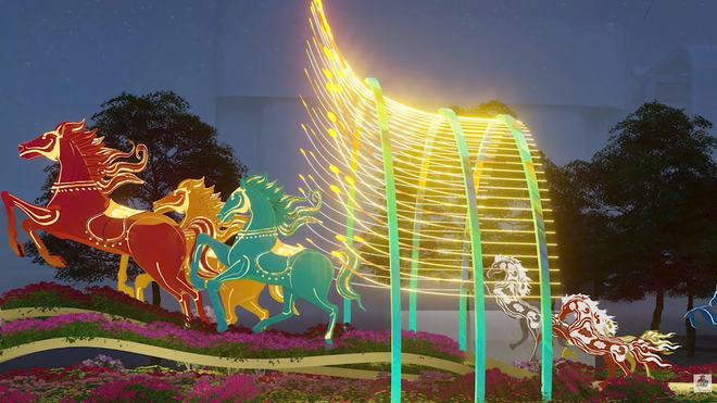 Bên trong xưởng linh vật cho Đường hoa Nguyễn Huệ - HTV Thành phố không ngủ - Ảnh 4.