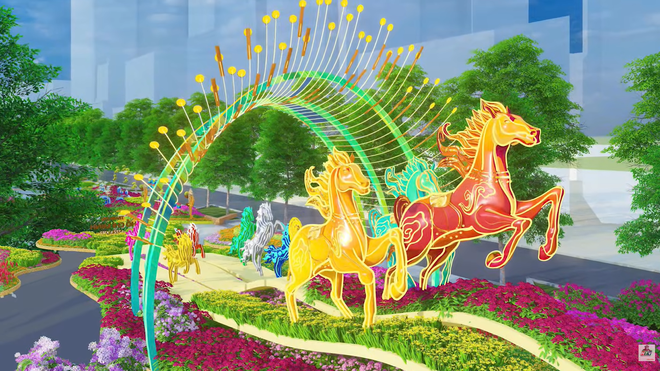 Bên trong xưởng linh vật cho Đường hoa Nguyễn Huệ - HTV Thành phố không ngủ - Ảnh 3.