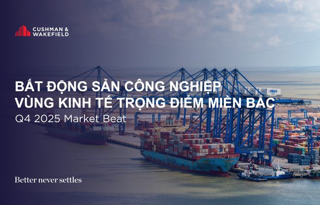 Thị trường bất động sản công nghiệp miền Bắc tăng trưởng mạnh trong quý IV năm 2025 - Ảnh 1.