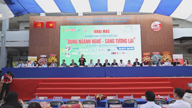 Khai mạc chương trình tư vấn tuyển sinh "Đúng ngành nghề - Sáng tương lai" năm 2026 - Ảnh 1.