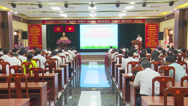 Phường Tân Định thành lập Trạm Y tế và Trung tâm Cung ứng dịch vụ công- Ảnh 2.