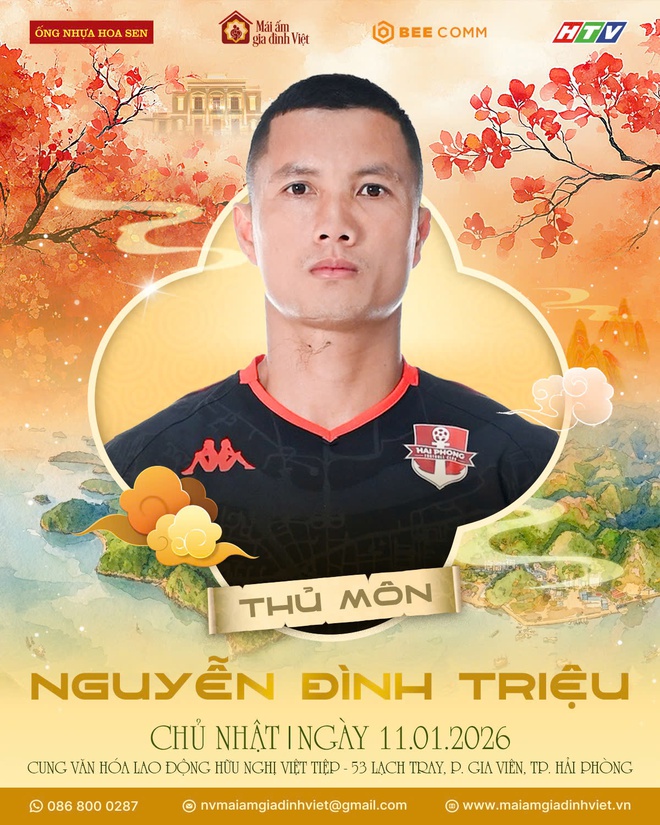 Nguyễn Đình Triệu, Hà Đức Chinh sẽ góp mặt trong "Mái ấm gia đình Việt" tại Hải Phòng - Ảnh 1.