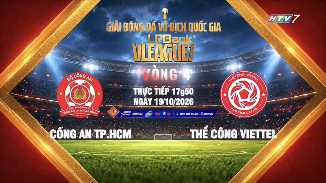 V-League 1 vòng 4 - Trực tiếp trên HTV Thể thao, HTVm - Ảnh 1.