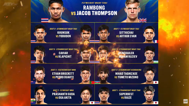 One Friday Fights 176 - 20g30 ngày 30/10 trên HTV Thể thao - Ảnh 1.