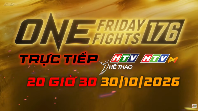 One Friday Fights 176 - 20g30 ngày 30/10 trên HTV Thể thao - Ảnh 2.