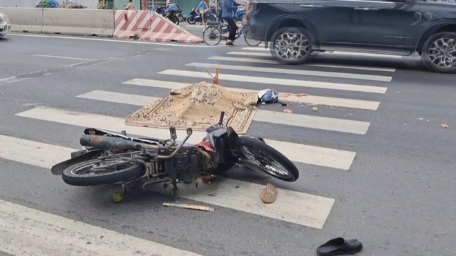 Đồng Tháp: Xe tải va chạm xe máy trên tỉnh lộ 870, một người tử vong - Ảnh 3.