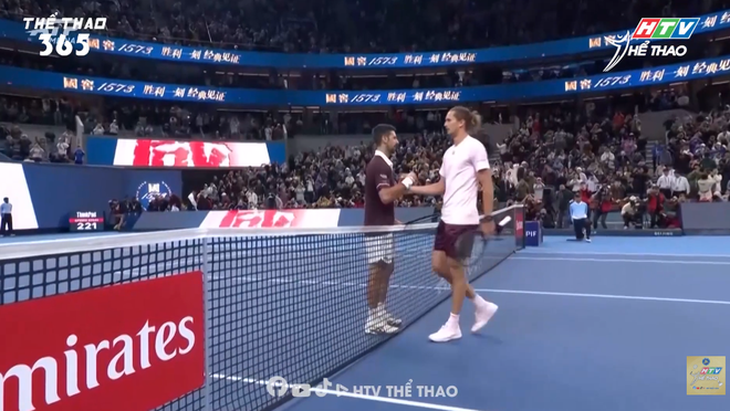 Novak Djokovic nối dài mạch bất bại lên 32 trận tại China Open - Ảnh 1.