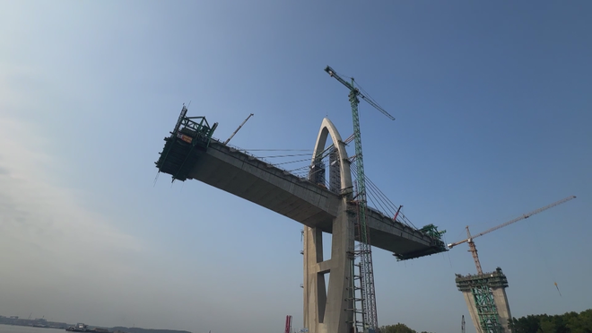 Đẩy nhanh tiến độ cầu Phước An, giảm tải áp lực cho "điểm nóng" Quốc lộ 51- Ảnh 2. Đẩy nhanh tiến độ cầu Phước An, giảm tải áp lực cho "điểm nóng" Quốc lộ 51- Ảnh 2.