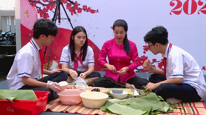 Giáo dục văn hóa truyền thống qua trải nghiệm Tết cổ truyền - Ảnh 4.