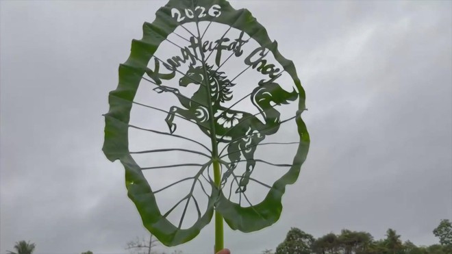 Phillipines: Tác phẩm nghệ thuật từ những chiếc lá - Ảnh 5.