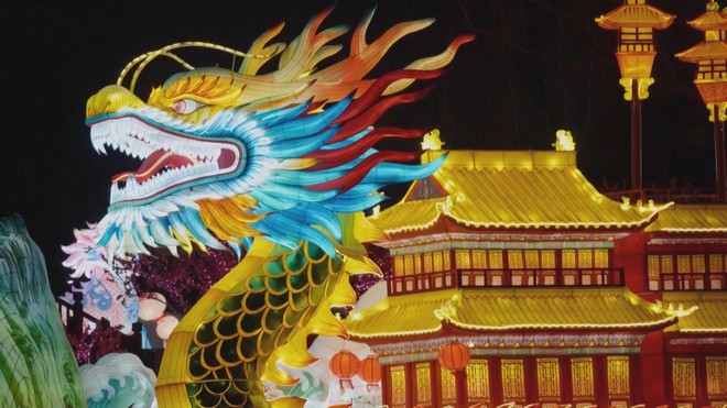 Trung Quốc lung linh chào đón năm mới Bính Ngọ - Ảnh 2.