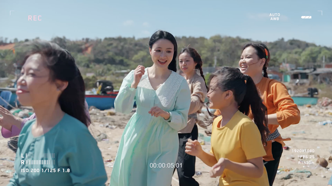 HTV - Hồ Nam: MV "Bài ca tôm cá" - Ca sĩ Trương Diễm Thuần (Trung Quốc) ft DTAP- Ảnh 2.