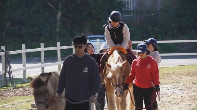 Trung Quốc: Dùng ngựa hỗ trợ điều trị chứng tự kỷ và bại não - Ảnh 1.