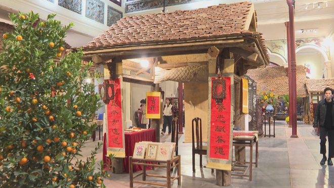 Hà Nội: Tái hiện không gian Tết truyền thống vùng đồng bằng Bắc Bộ- Ảnh 1.