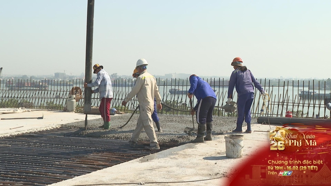 Sắc Xuân trên những công trình hạ tầng giao thông trọng điểm- Ảnh 3.