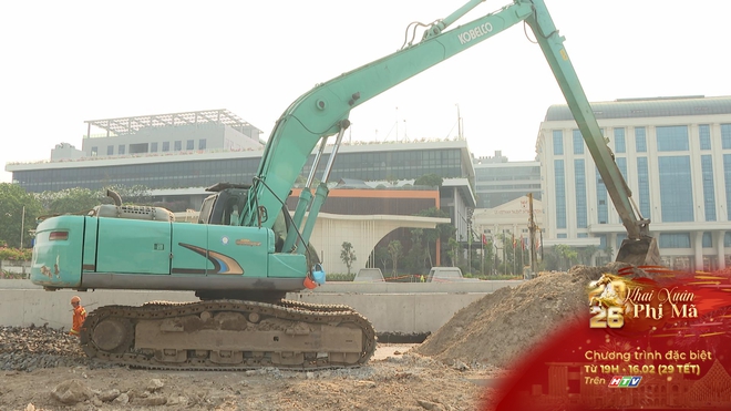 Sắc Xuân trên những công trình hạ tầng giao thông trọng điểm- Ảnh 5.