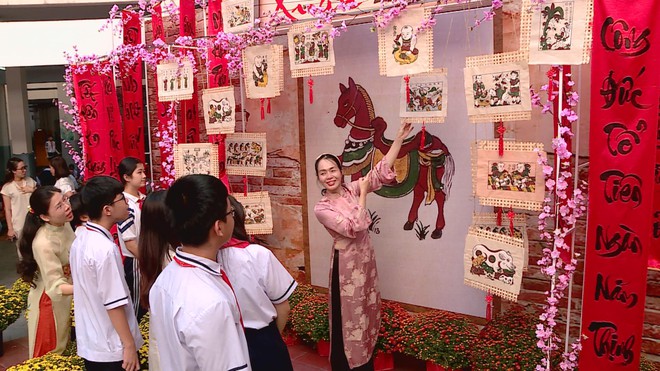 Tết xưa và nay: Giá trị truyền thống trong không gian trường học - Ảnh 5.