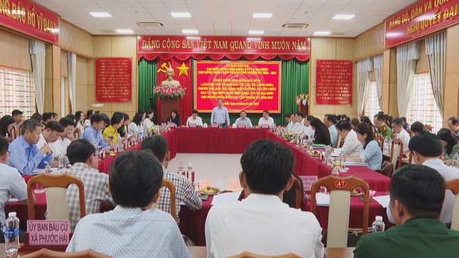 Thời sự HTV ngày 26/2/2026 | Đồng chí Võ Văn Minh dự khai mạc bầu cử sớm tại Khu vực bỏ phiếu số 7, phường Tam Thắng - Ảnh 5.