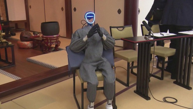 Nhật Bản ra mắt nhà sư robot - Ảnh 1.