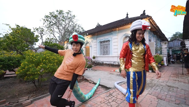 2 Ngày 1 Đêm chuyện chưa kể: Cười “bung nóc” khi dàn cast vào bếp đón Tết - Ảnh 2.