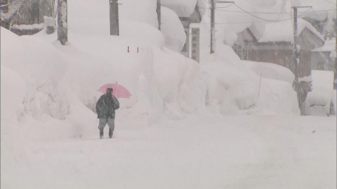 Nhật Bản: Tuyết rơi dày, hàng chục người thiệt mạng - Ảnh 3.
