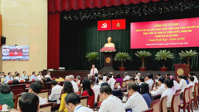 Tổng Bí thư Tô Lâm: TP. Hồ Chí Minh tiếp tục là động lực dẫn dắt trong kỷ nguyên mới - Ảnh 4.