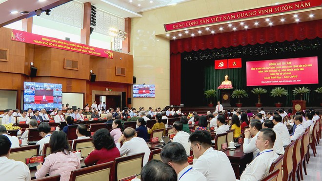 Tổng Bí thư Tô Lâm: TP. Hồ Chí Minh tiếp tục là động lực dẫn dắt trong kỷ nguyên mới - Ảnh 3.