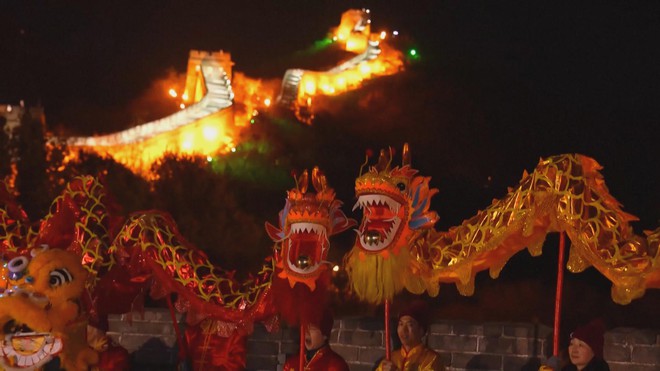 Vạn Lý Trường Thành Bát Đạt Lĩnh mở tour tham quan buổi tối dịp Tết - Ảnh 1.