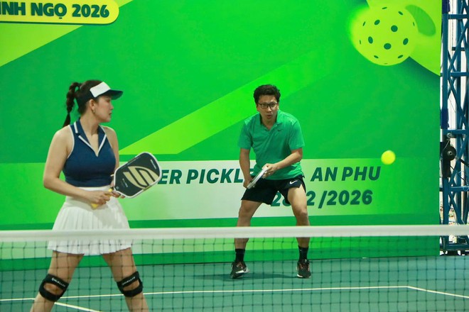 Ngày hội pickleball "HTV và Bạn" - Ảnh 1.