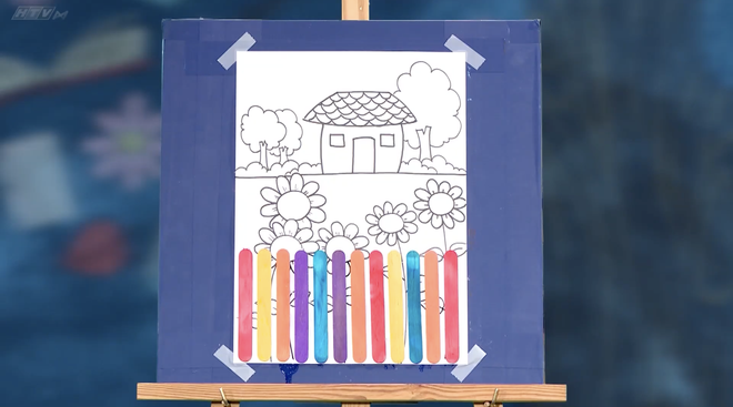 Góc nhỏ kỳ diệu: Học vẽ khu vườn  - Ảnh 1.