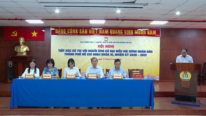 Cử tri công nhân gửi gắm kỳ vọng vào đại biểu HĐND thành phố - Ảnh 1.