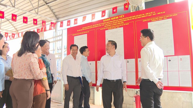 Các địa phương phía Tây Thành phố sẵn sàng công tác bầu cử - Ảnh 4.